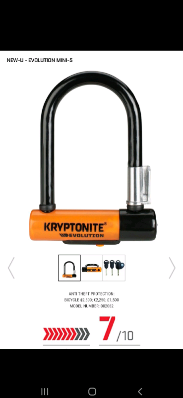 kryptonite evolution mini 7 halfords